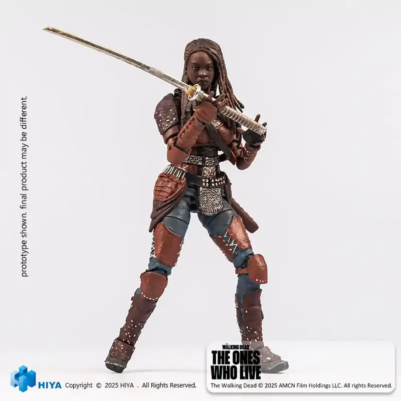 The Walking Dead: The Ones Who Lived Exquisite Mini Action Figure 1/18 Michonne 10 cm product photo