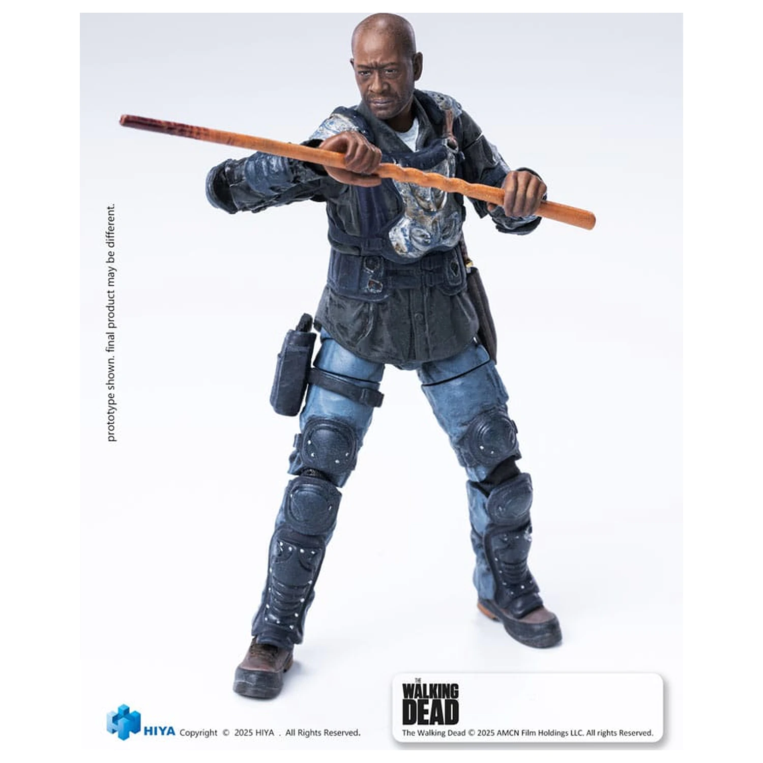 The Walking Dead: The Ones Who Lived Exquisite Mini Action Figure 1/18 Morgan 10 cm        product photo