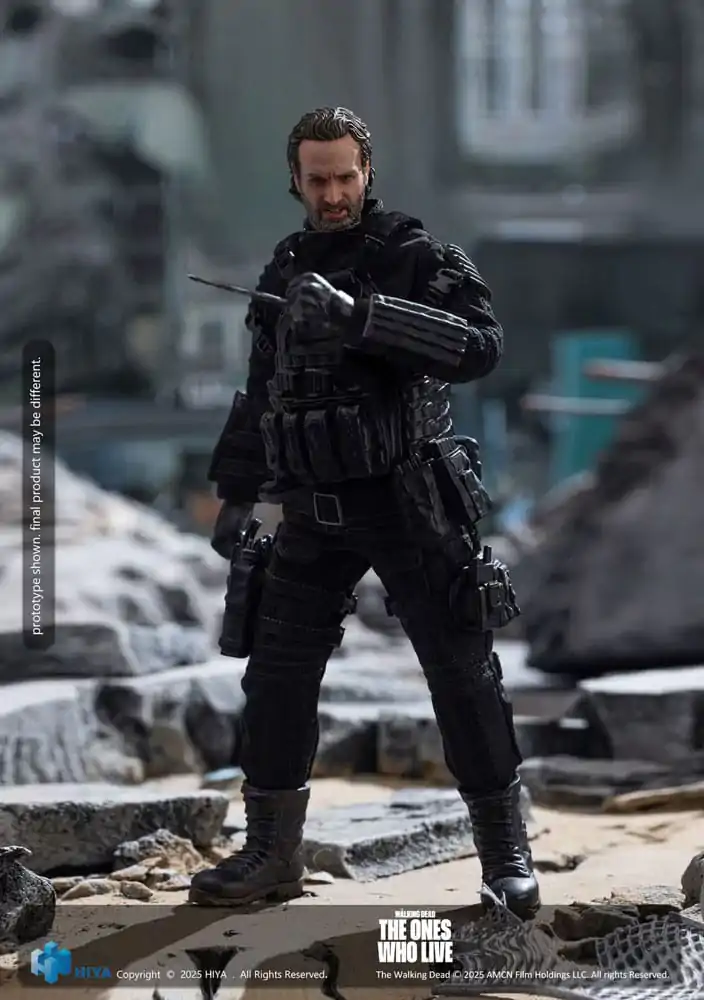 The Walking Dead: The Ones Who Lived Exquisite Super Series  Action Figure 1/12 Rick 16 cm product photo