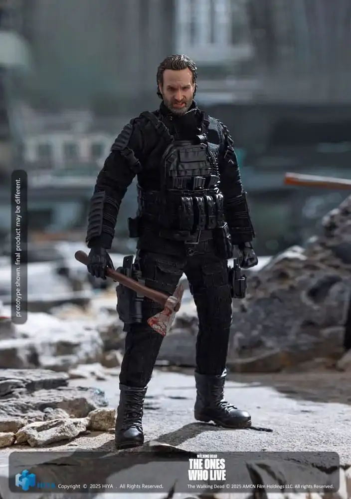 The Walking Dead: The Ones Who Lived Exquisite Super Series  Action Figure 1/12 Rick 16 cm product photo