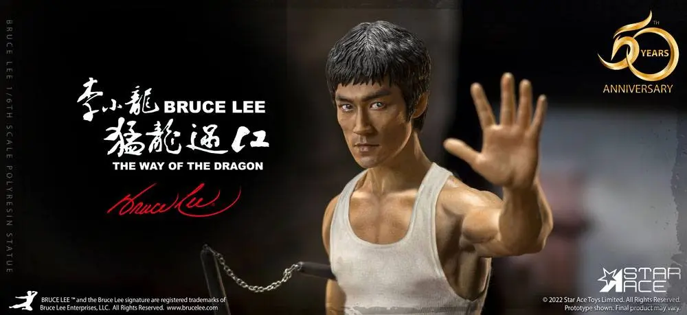 The Way of the Dragon My Favourite Movie Statue 1/6 Tang Lung (Bruce Lee) (Deluxe Version) 32 cm product photo