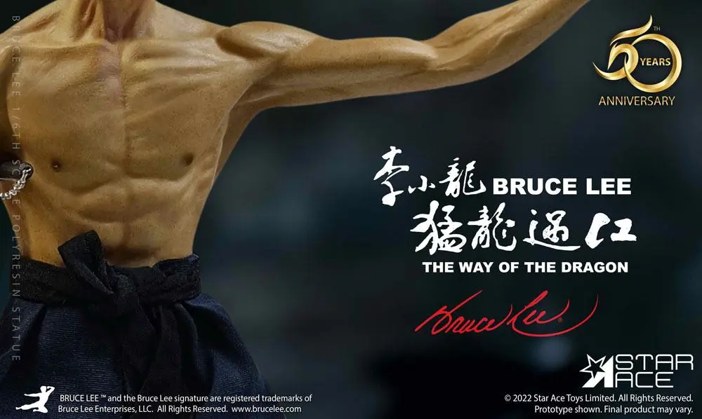 The Way of the Dragon My Favourite Movie Statue 1/6 Tang Lung (Bruce Lee) 32 cm product photo