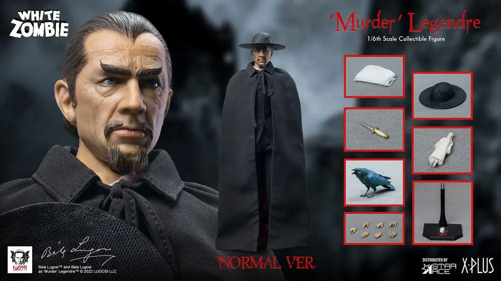 The White Zombie My Favourite Movie Action Figure 1/6 Murder Legendre (Bela Lugosi) 30 cm product photo