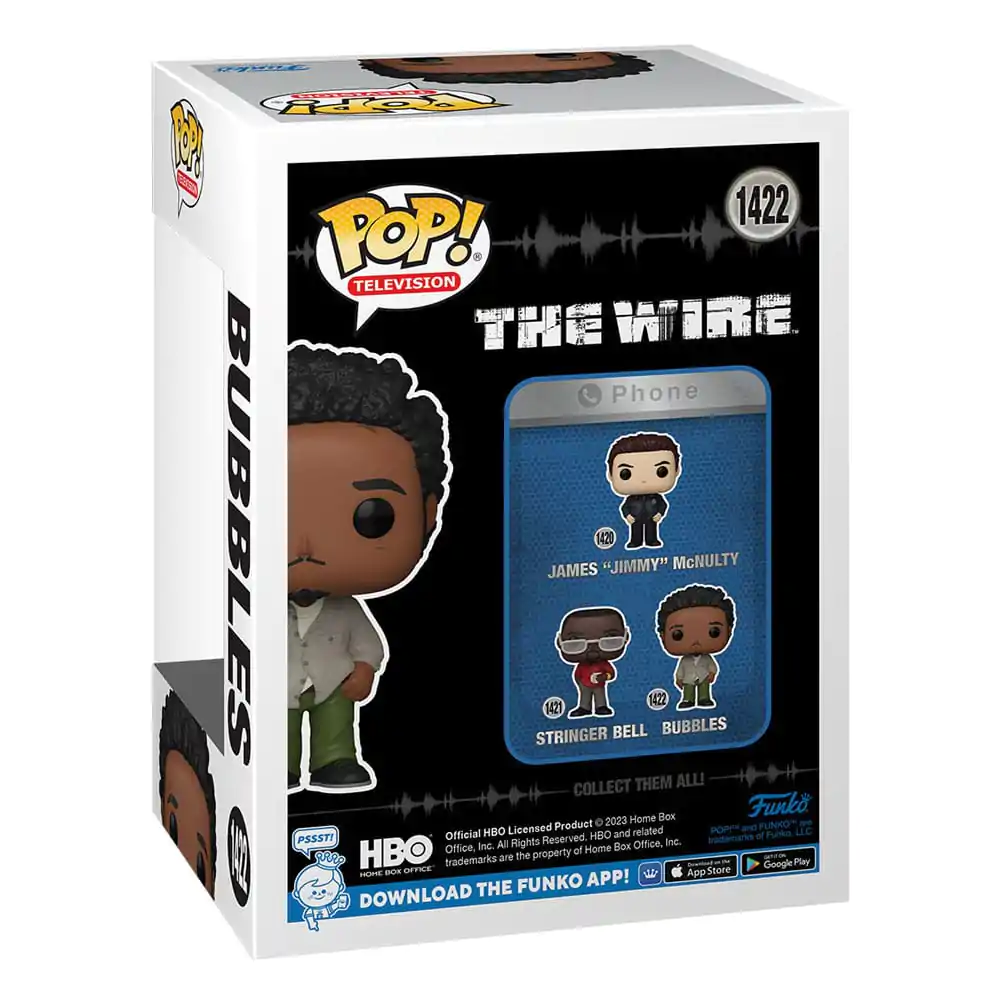 The Wire POP! TV Vinyl Figure Bubbles 9 cm termékfotó