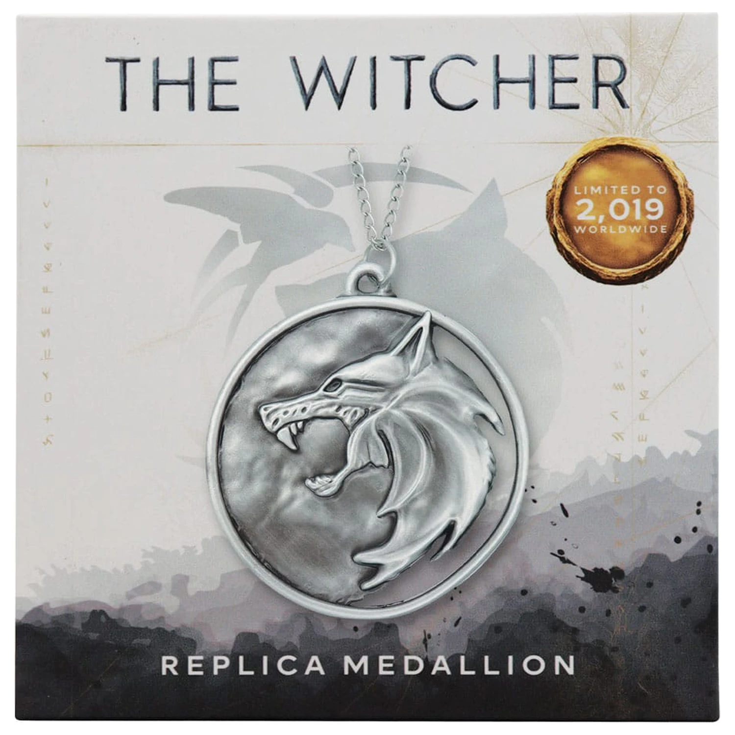 The Witcher Replica 1/1 Necklace Geralt´s Medallion  product photo