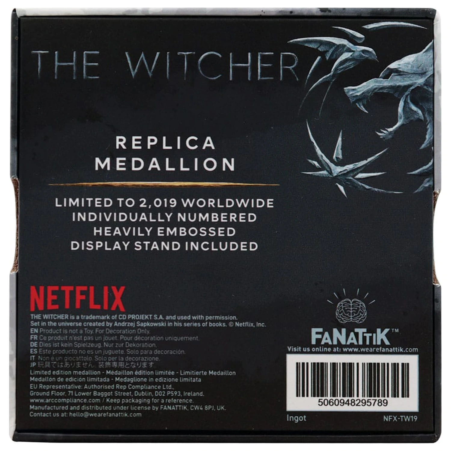 The Witcher Replica 1/1 Necklace Geralt´s Medallion  product photo