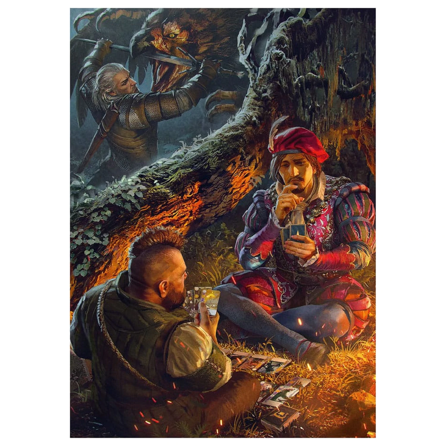 The Witcher Puzzles 10-Pack 10th Anniversary Puzzle Collection (500 pieces)                            product photo