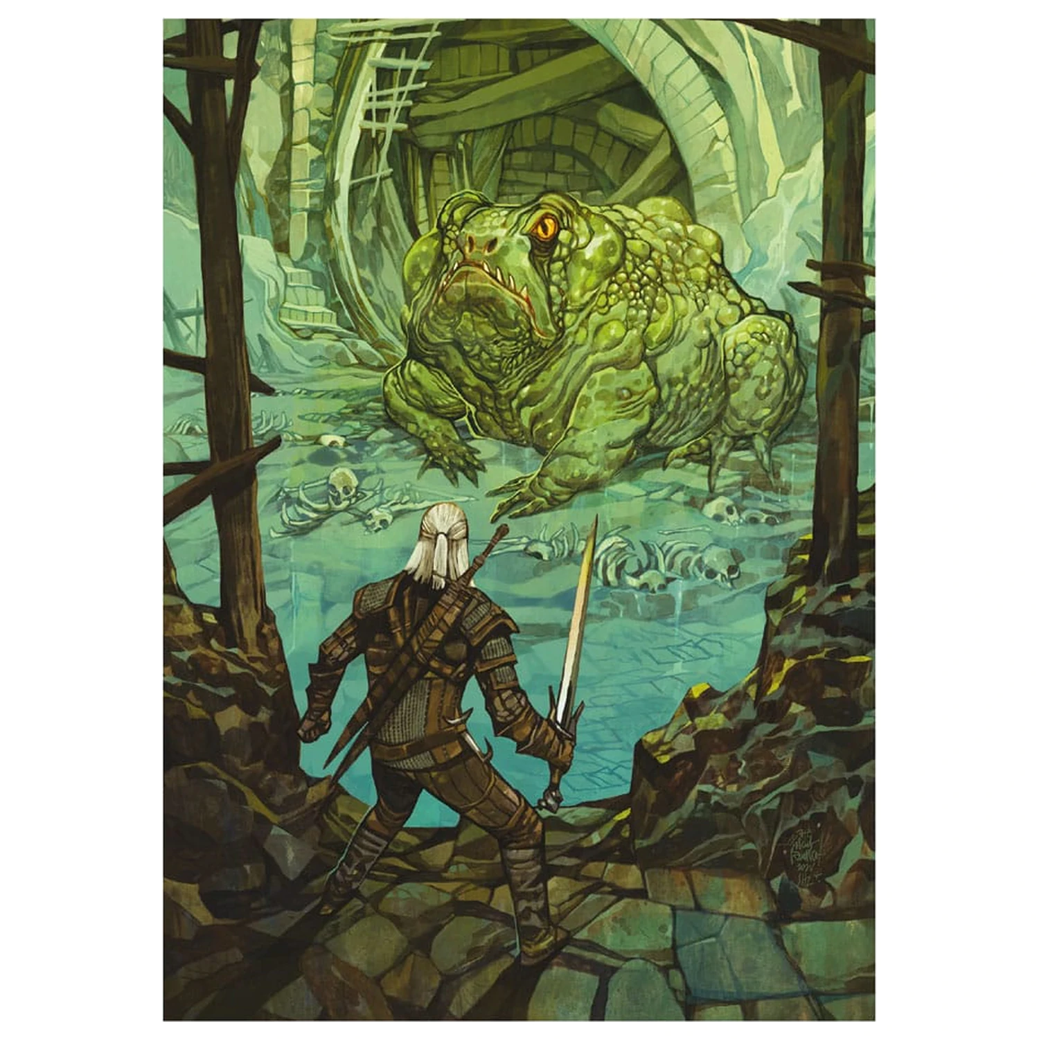 The Witcher Puzzles 10-Pack 10th Anniversary Puzzle Collection (500 pieces)                            product photo