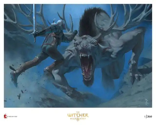 The Witcher 3 Art Print Giclee 40 x 50 cm termékfotó