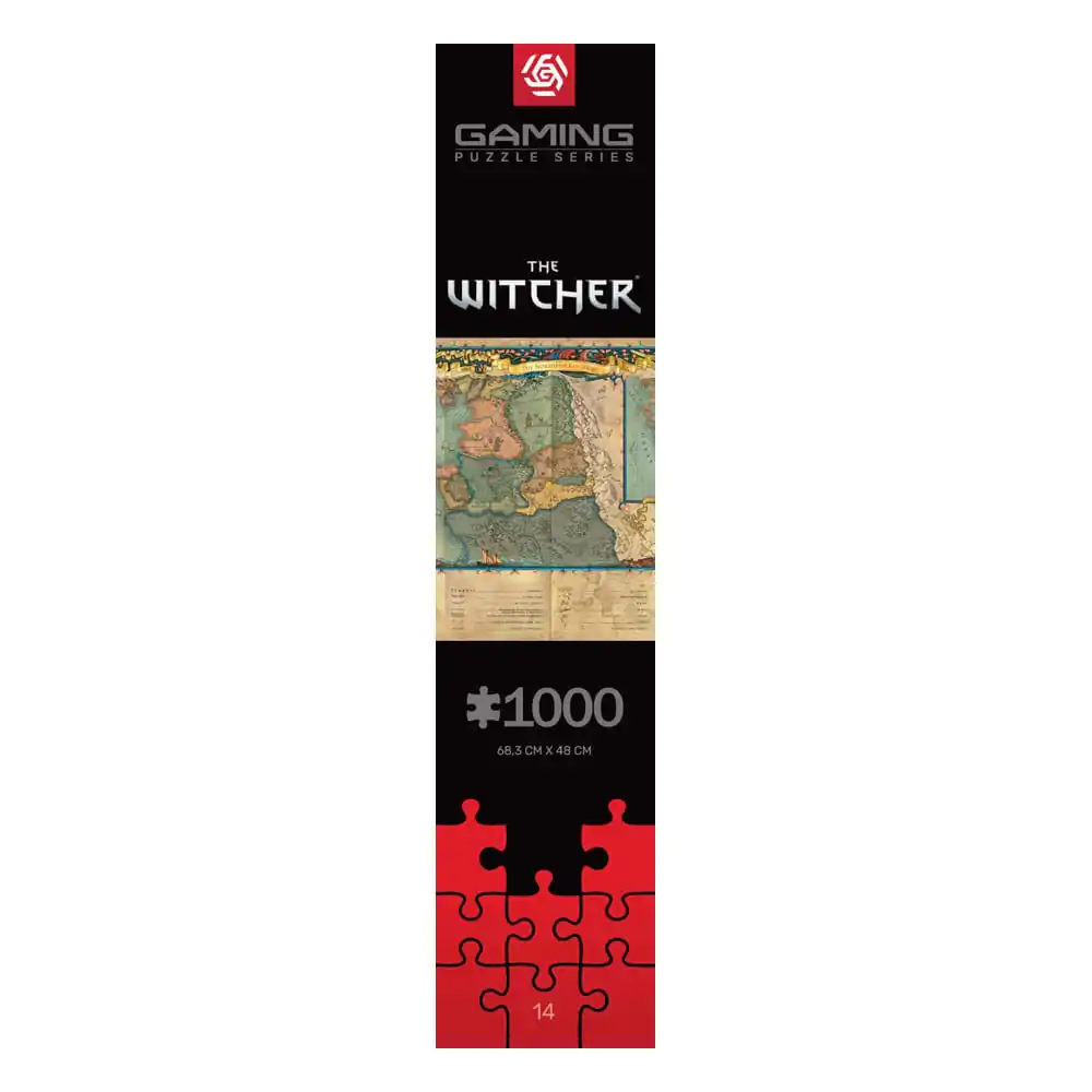 The Witcher 3 Gaming Puzzle The Northern Kingdoms (1000 pieces) product photo