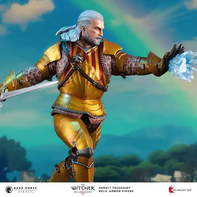 The Witcher 3 PVC Statue Geralt Toussaint Relic Armor 20 cm product photo