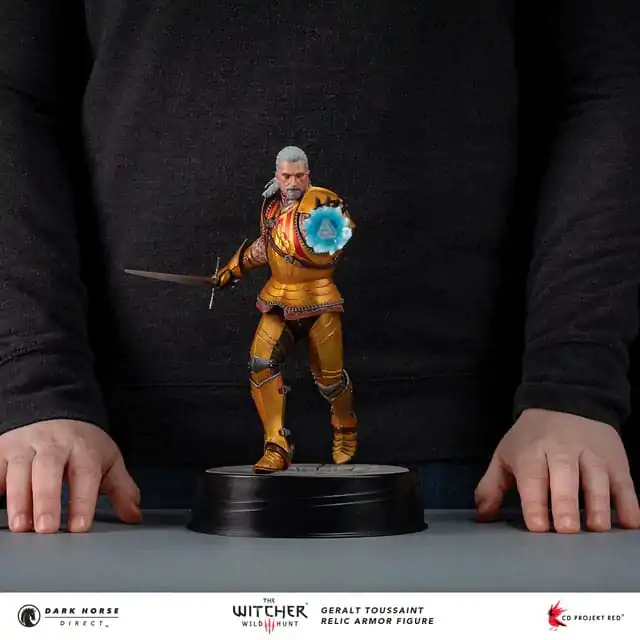 The Witcher 3 PVC Statue Geralt Toussaint Relic Armor 20 cm product photo