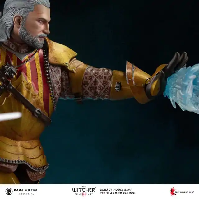 The Witcher 3 PVC Statue Geralt Toussaint Relic Armor 20 cm product photo