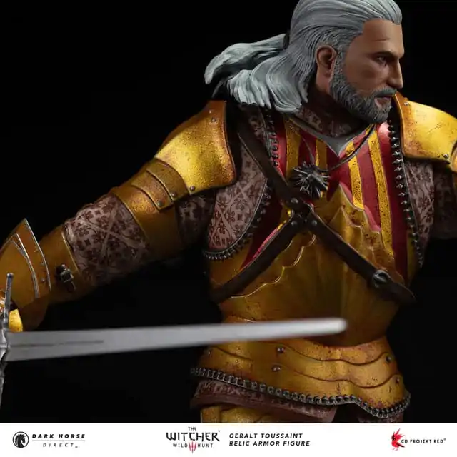 The Witcher 3 PVC Statue Geralt Toussaint Relic Armor 20 cm product photo