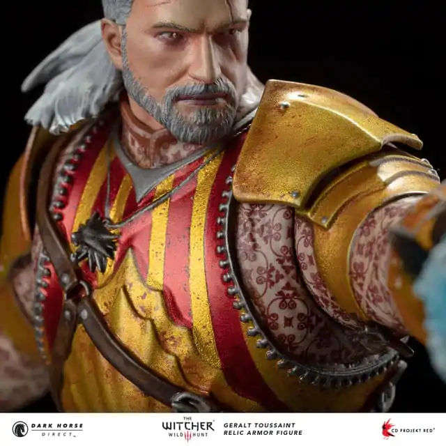 The Witcher 3 PVC Statue Geralt Toussaint Relic Armor 20 cm product photo