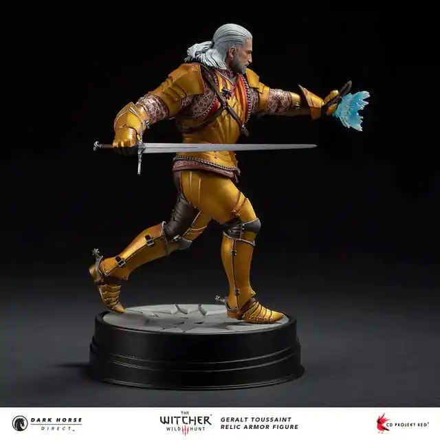 The Witcher 3 PVC Statue Geralt Toussaint Relic Armor 20 cm product photo