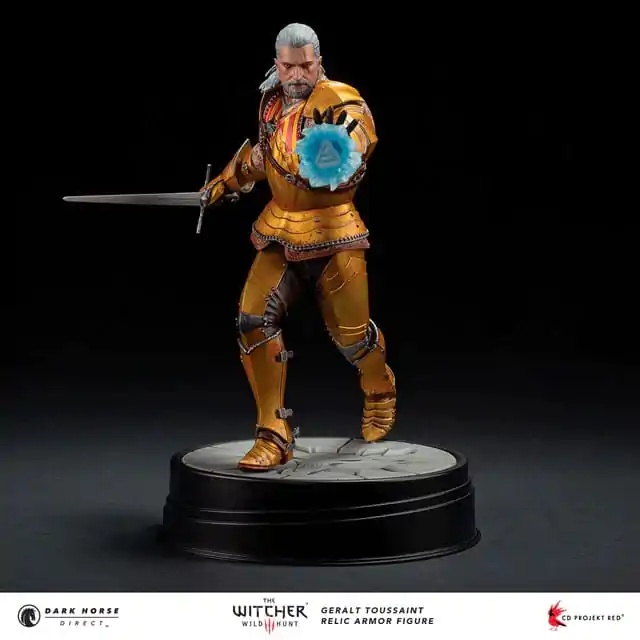 The Witcher 3 PVC Statue Geralt Toussaint Relic Armor 20 cm product photo