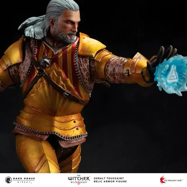 The Witcher 3 PVC Statue Geralt Toussaint Relic Armor 20 cm product photo