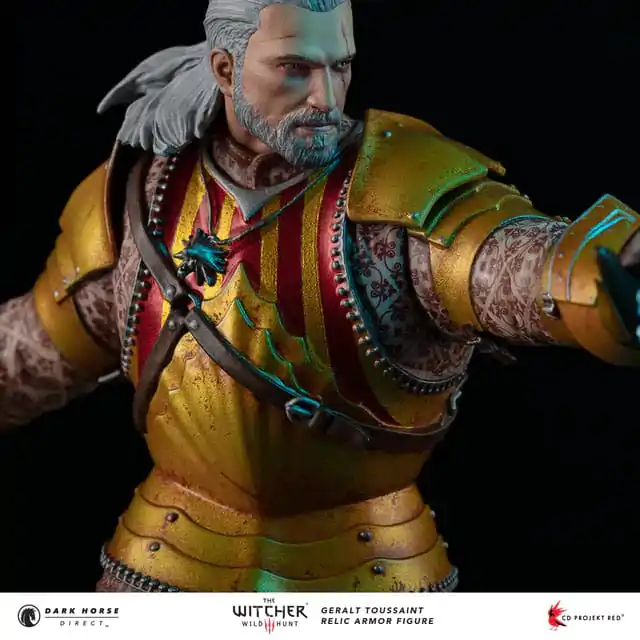 The Witcher 3 PVC Statue Geralt Toussaint Relic Armor 20 cm product photo