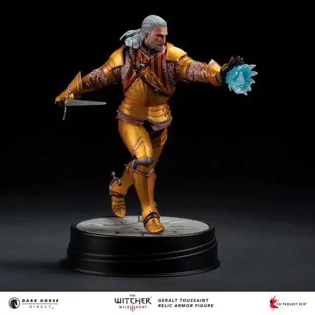 The Witcher 3 PVC Statue Geralt Toussaint Relic Armor 20 cm product photo