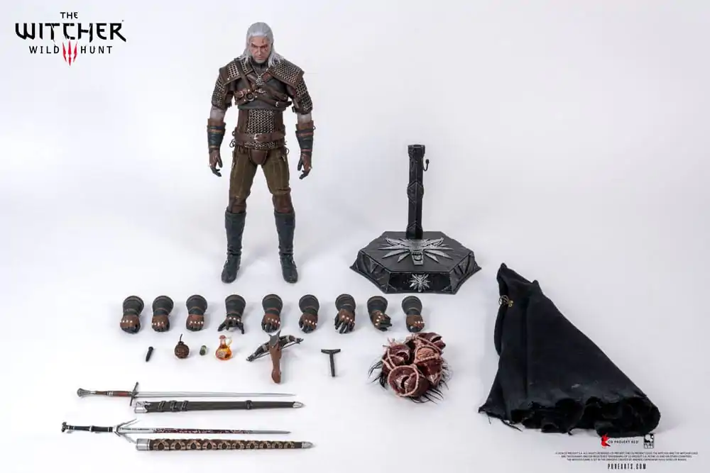 The Witcher 3: Wild Hunt Action Figure 1/6 Geralt of Rivia 30 cm product photo