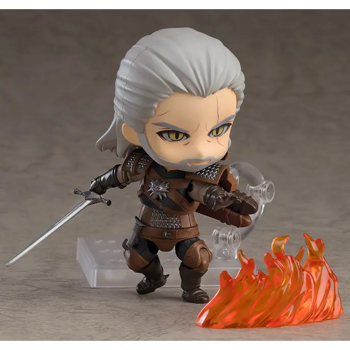 The Witcher 3 Wild Hunt Geralt de Rivia Nendoroid figure 10cm product photo