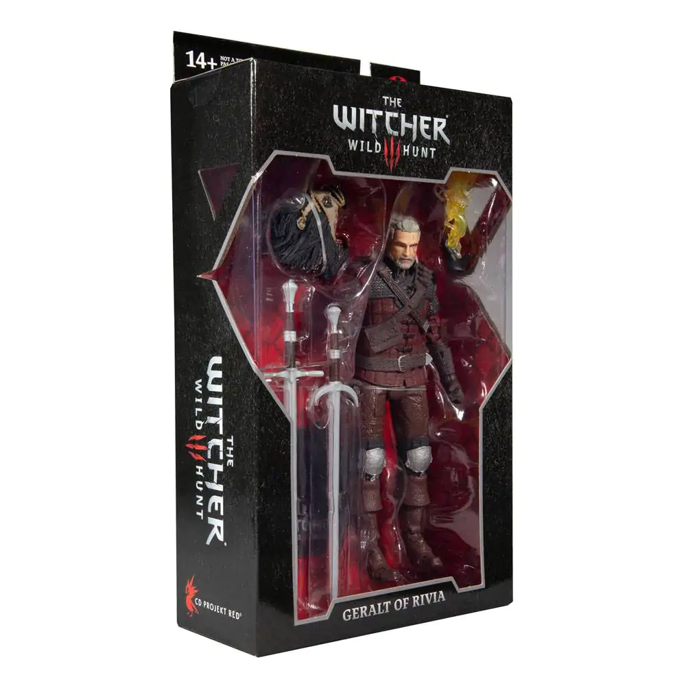 The Witcher 3: Wild Hunt Action Figure Geralt of Rivia (Wolf Armor) 18 cm product photo