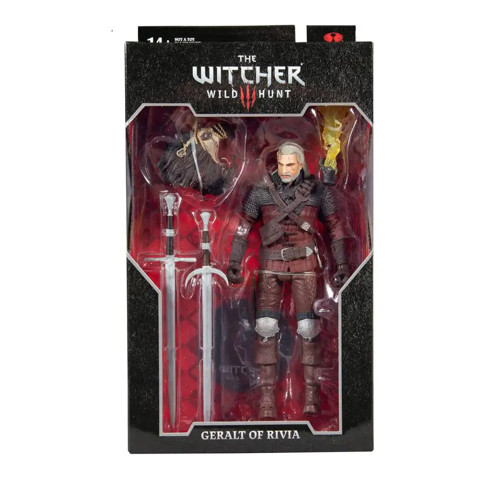 The Witcher 3: Wild Hunt Action Figure Geralt of Rivia (Wolf Armor) 18 cm product photo
