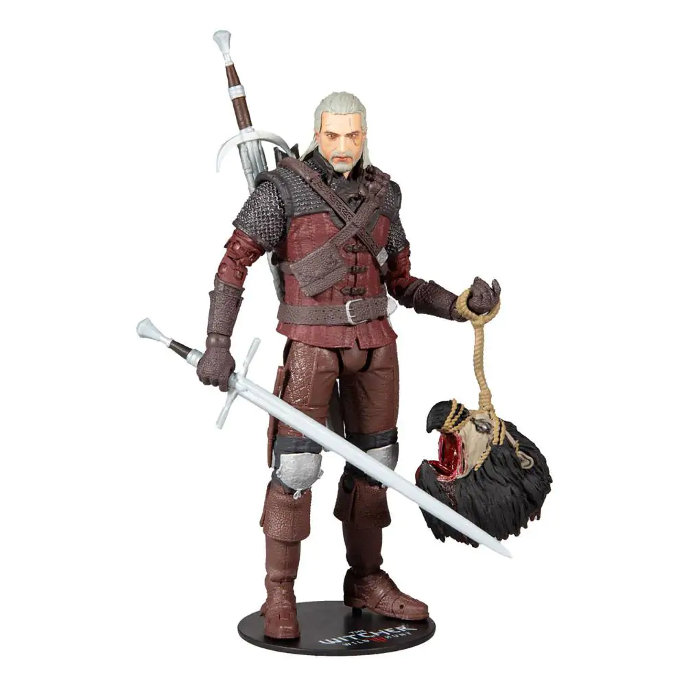 The Witcher 3: Wild Hunt Action Figure Geralt of Rivia (Wolf Armor) 18 cm product photo