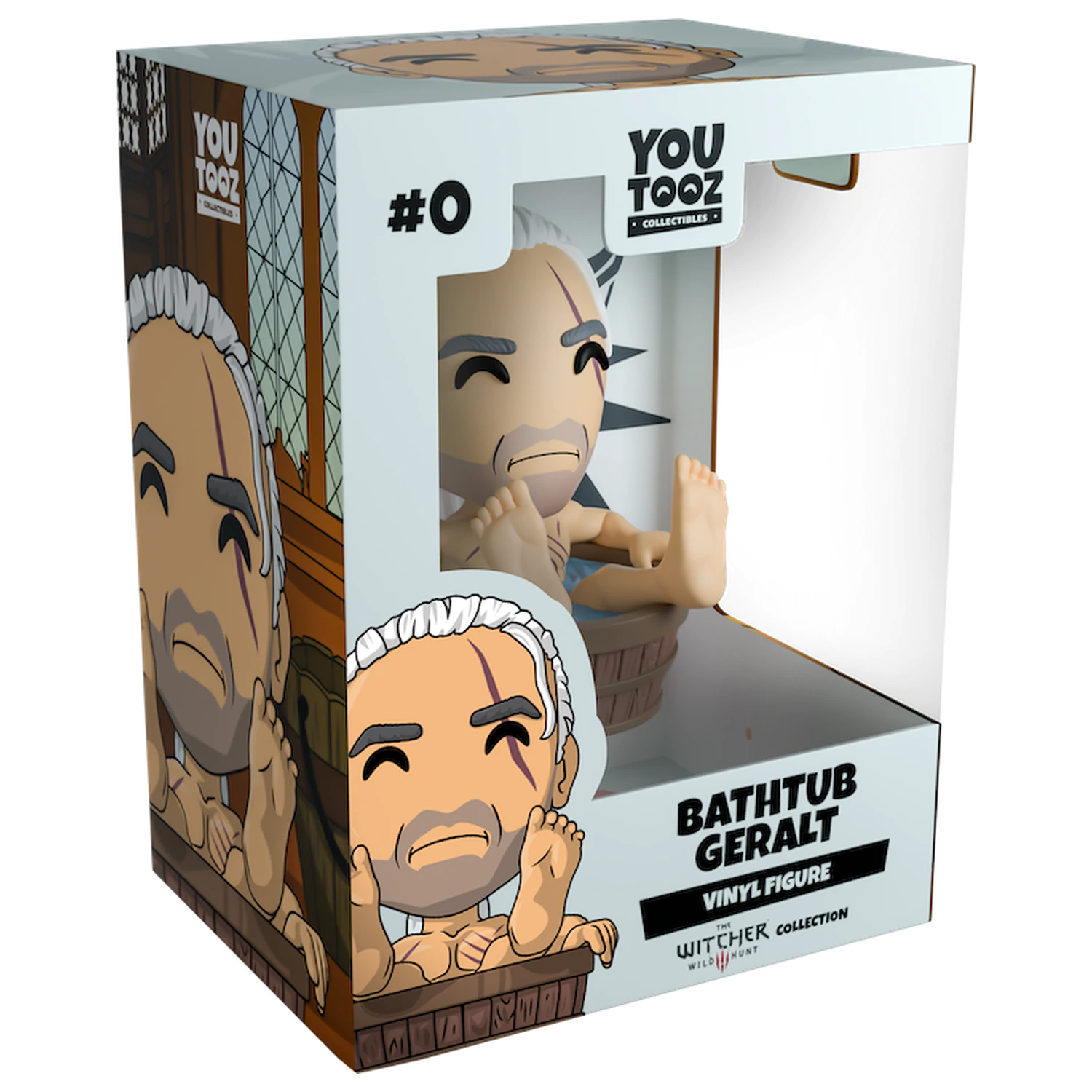 The Witcher Bathtub Geralt Figure Youtooz 8cm product photo