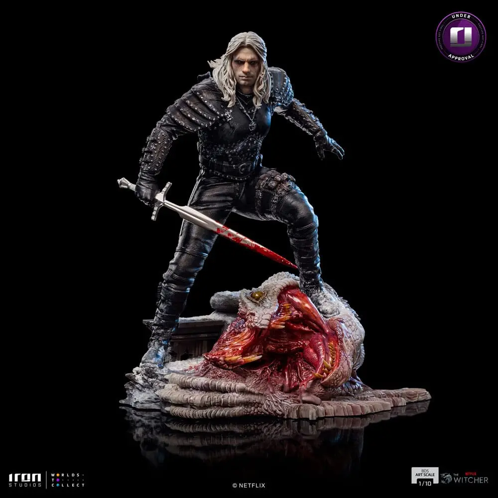 The Witcher BDS Art Scale Statue 1/10 Geralt of Riva 33 cm product photo