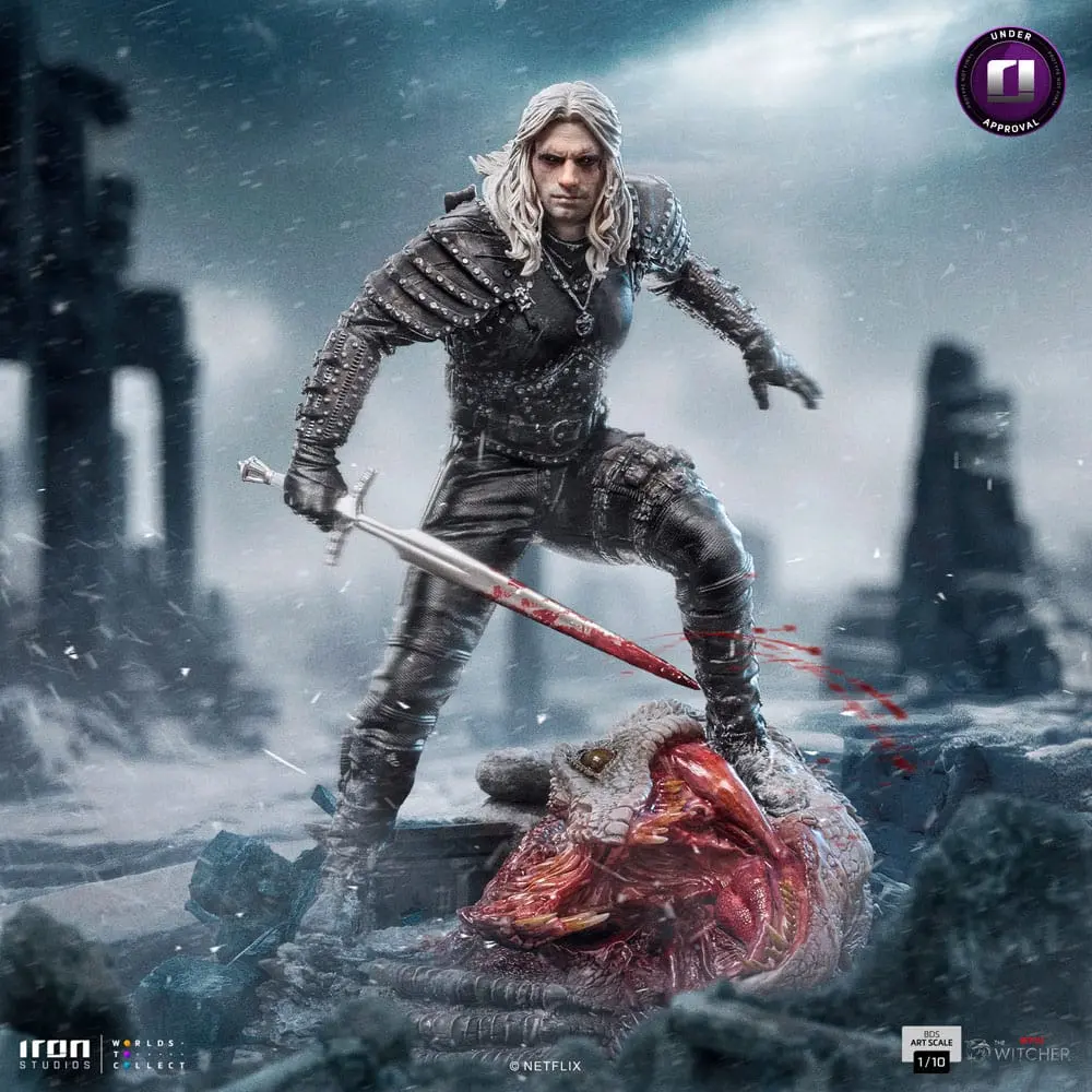 The Witcher BDS Art Scale Statue 1/10 Geralt of Riva 33 cm product photo