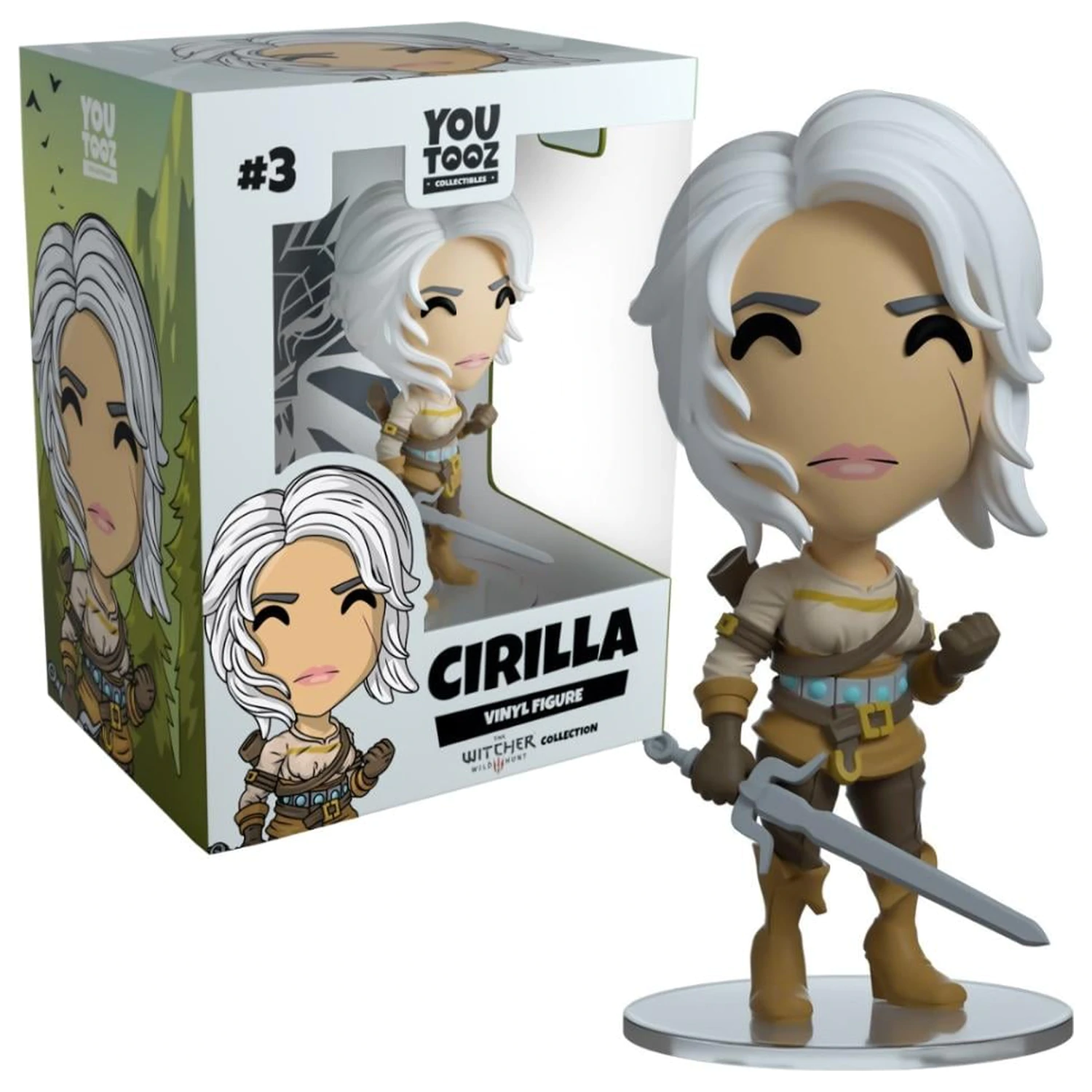 The Witcher - Cirilla Figure Youtooz 12cm product photo