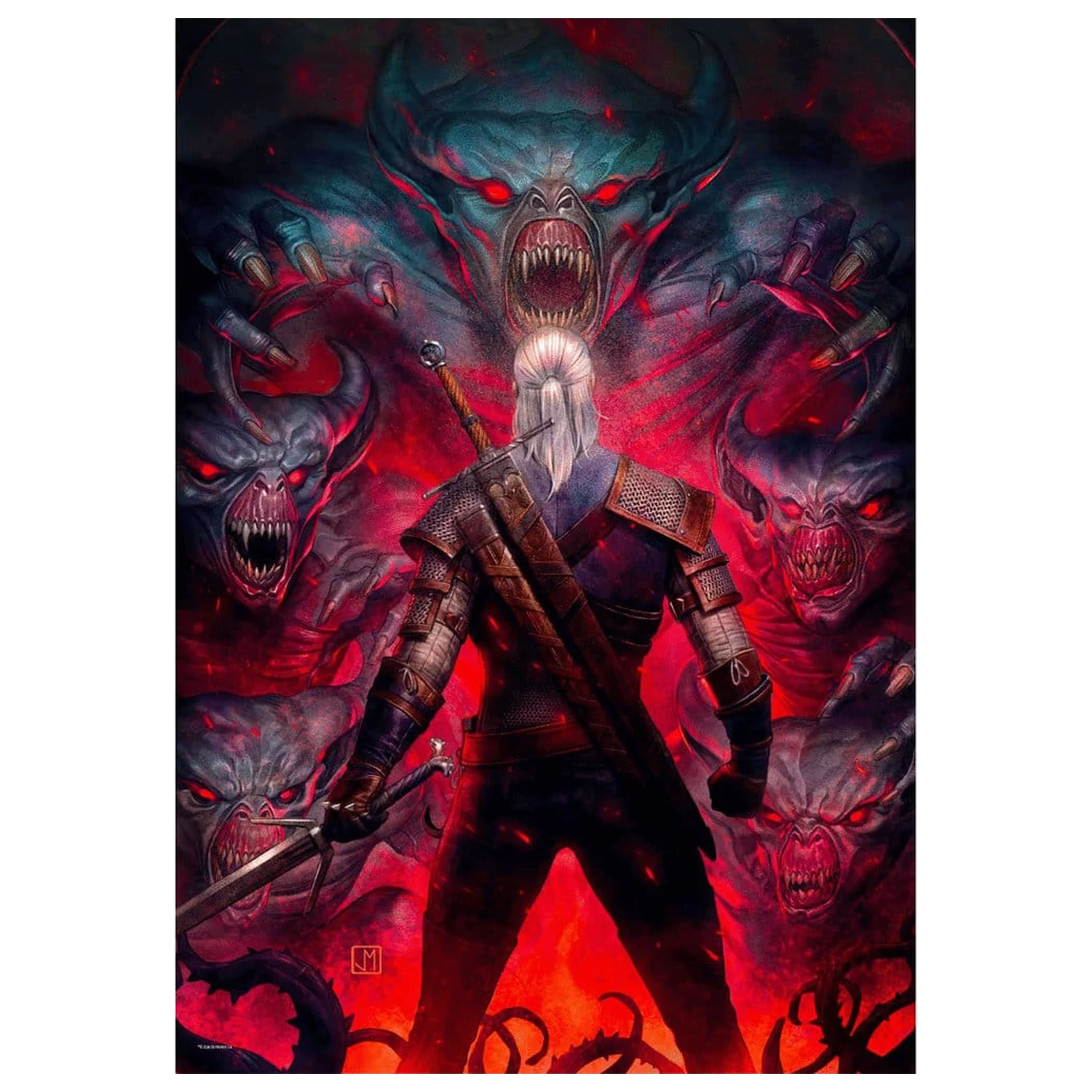The Witcher Puzzle Corvo Bianco (1000 pieces) product photo