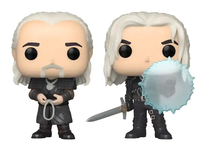 The Witcher Funko POP! Television Vinyl Figures 2-Pack Geralt & Vesemir 9 cm termékfotó