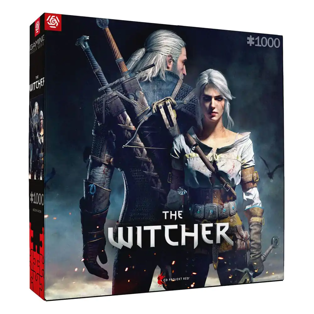 The Witcher Gaming Puzzle Geralt & Ciri (1000 pieces) product photo