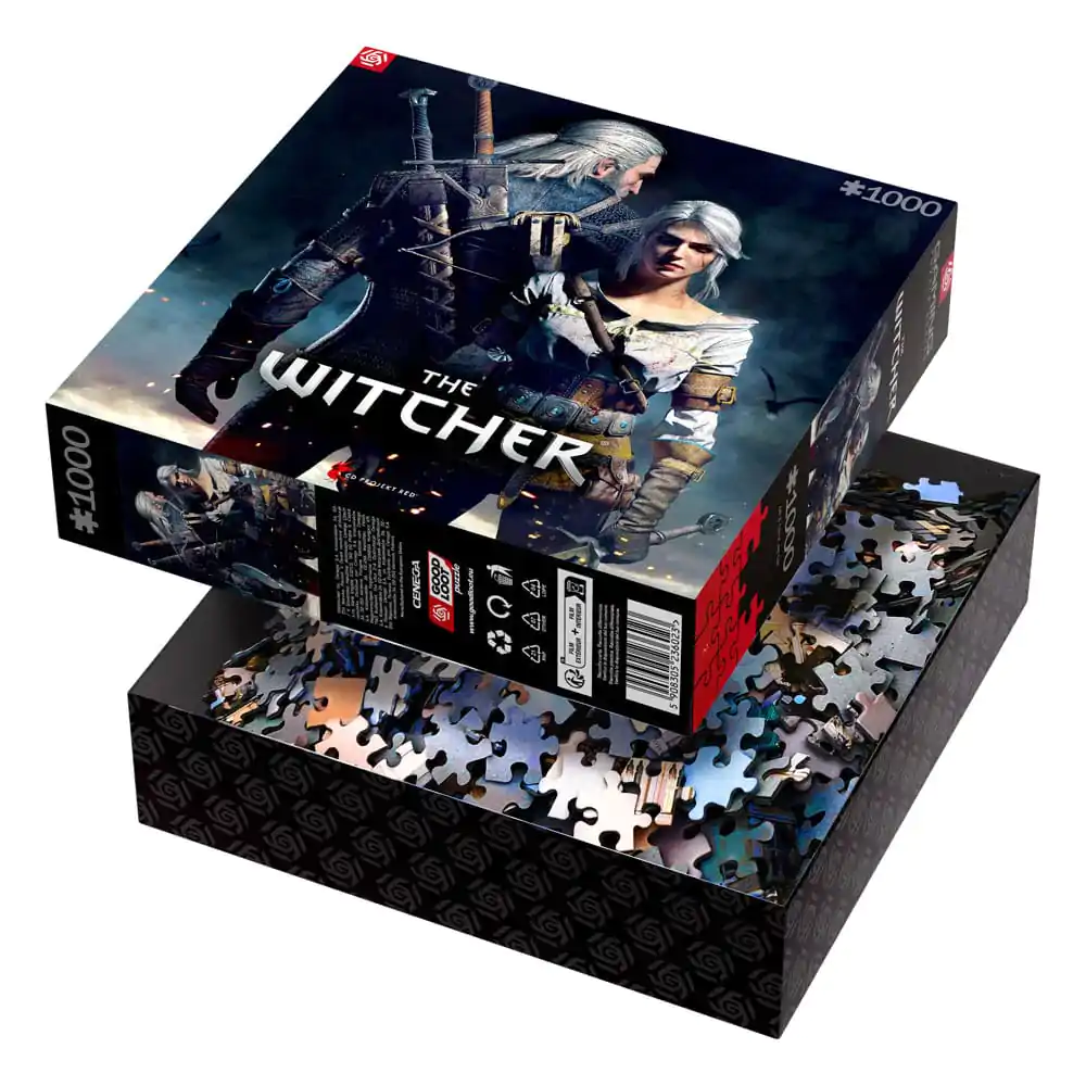 The Witcher Gaming Puzzle Geralt & Ciri (1000 pieces) product photo