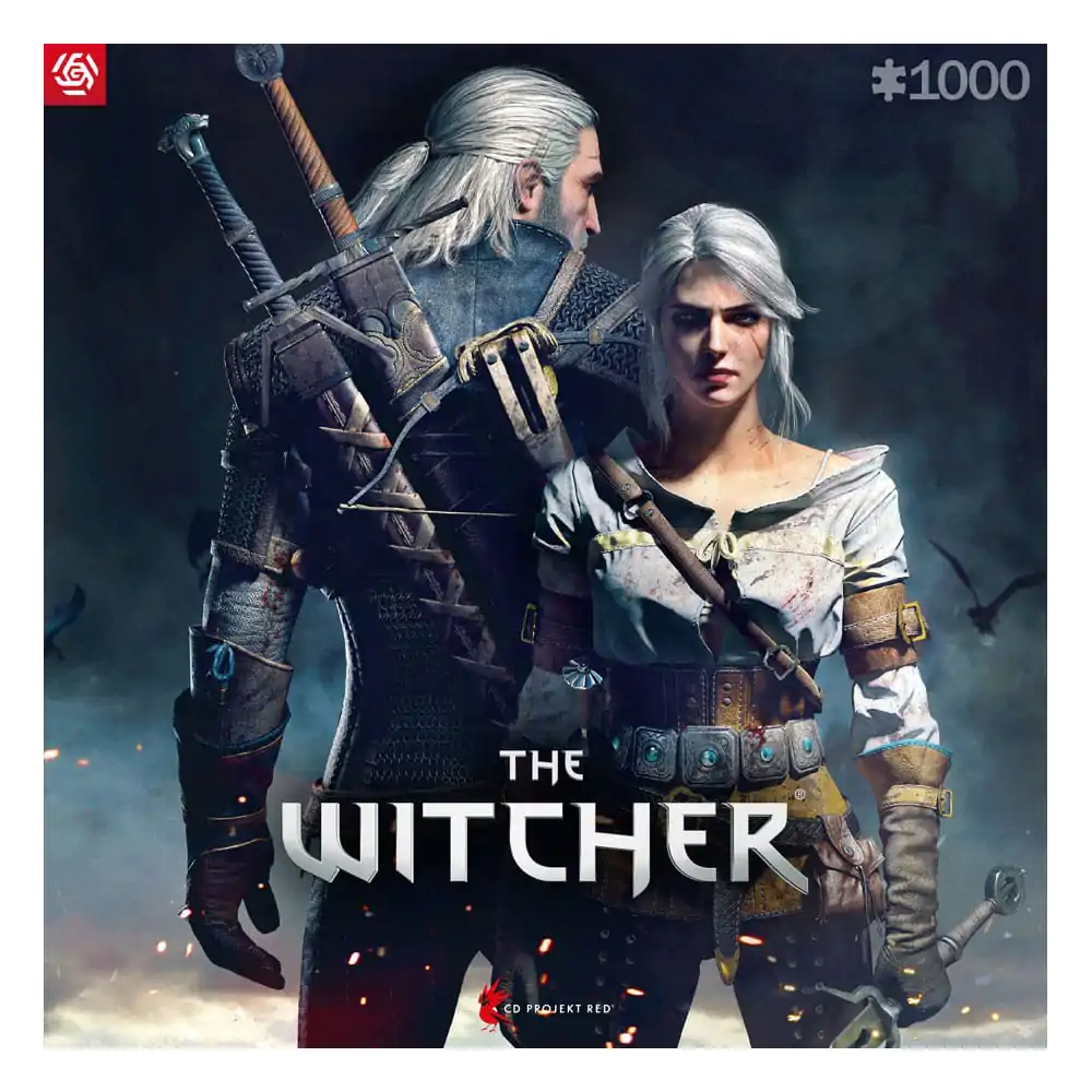 The Witcher Gaming Puzzle Geralt & Ciri (1000 pieces) product photo