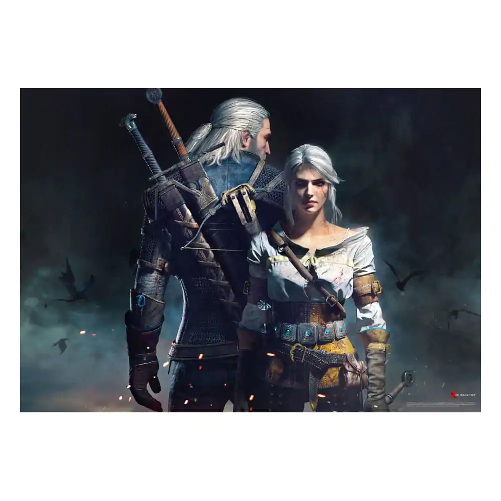 The Witcher Gaming Puzzle Geralt & Ciri (1000 pieces) product photo