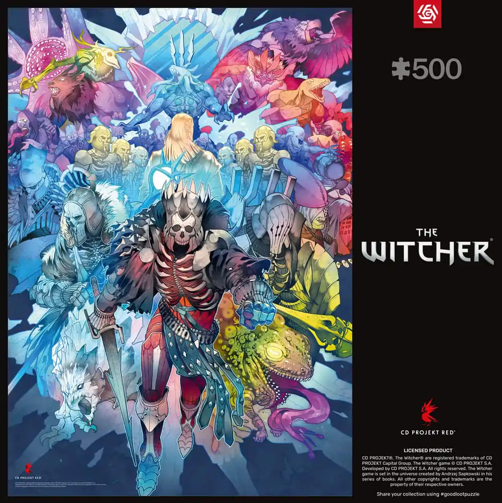 The Witcher Gaming Puzzle Monster Faction (500 pieces) termékfotó