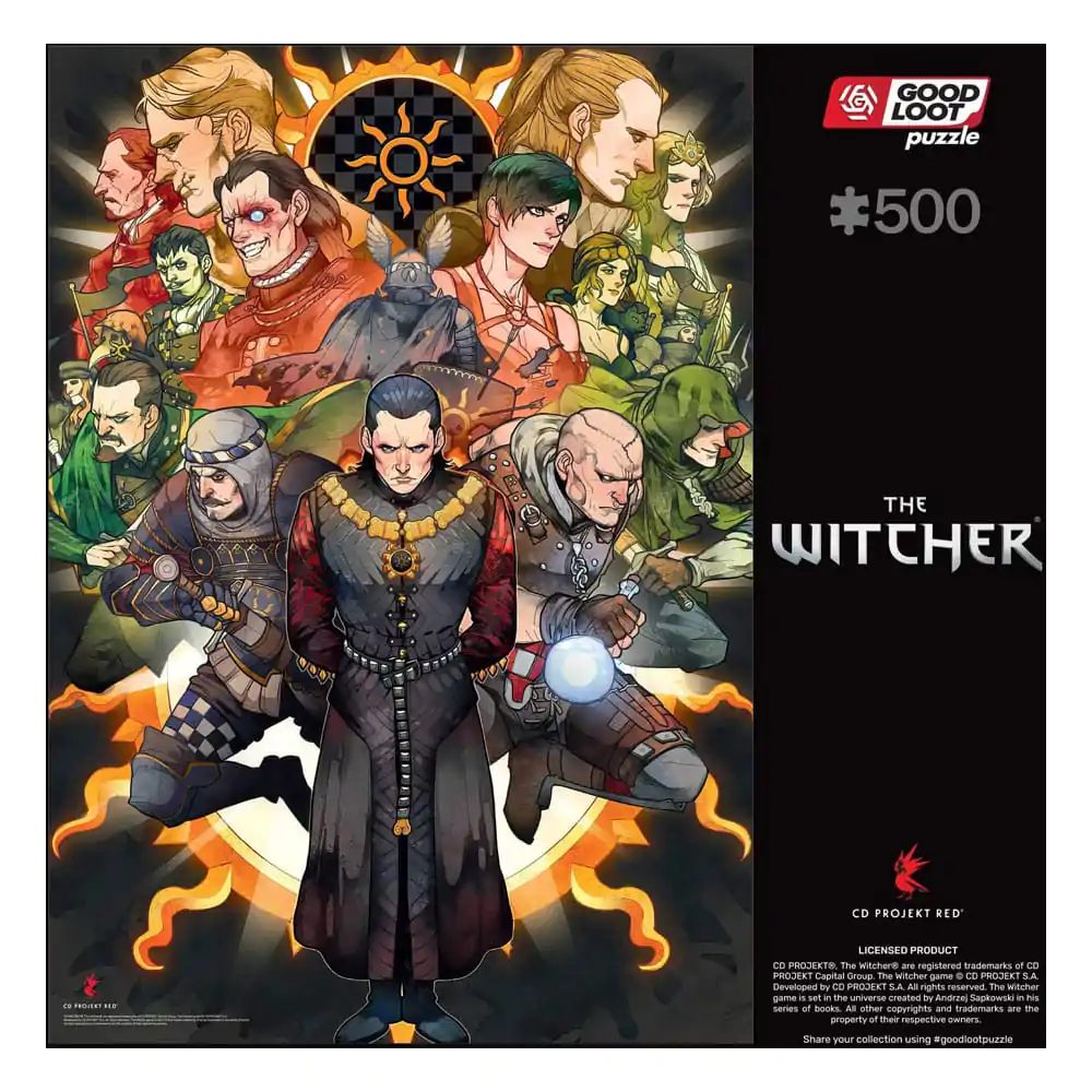 The Witcher Gaming Puzzle Nilfgaard (500 pieces) termékfotó