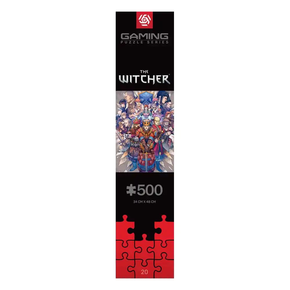 The Witcher Gaming Puzzle Northern Realms (500 pieces) termékfotó