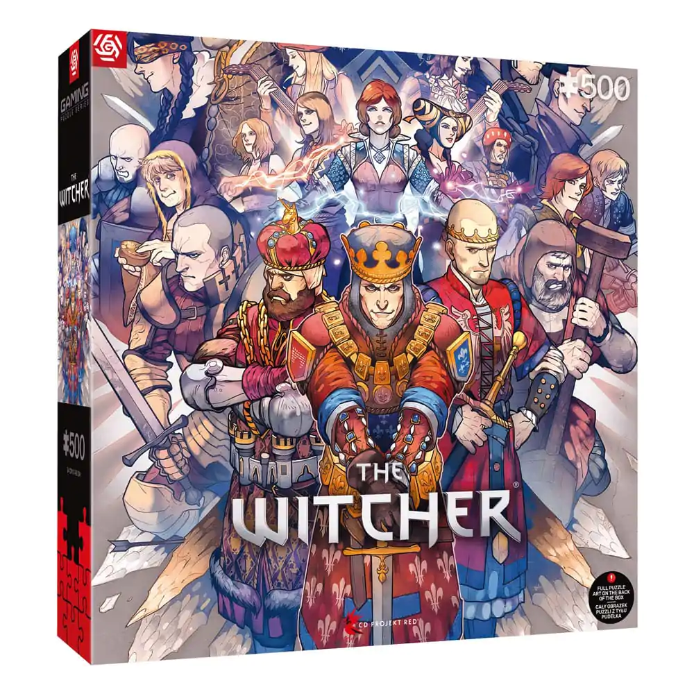 The Witcher Gaming Puzzle Northern Realms (500 pieces) termékfotó