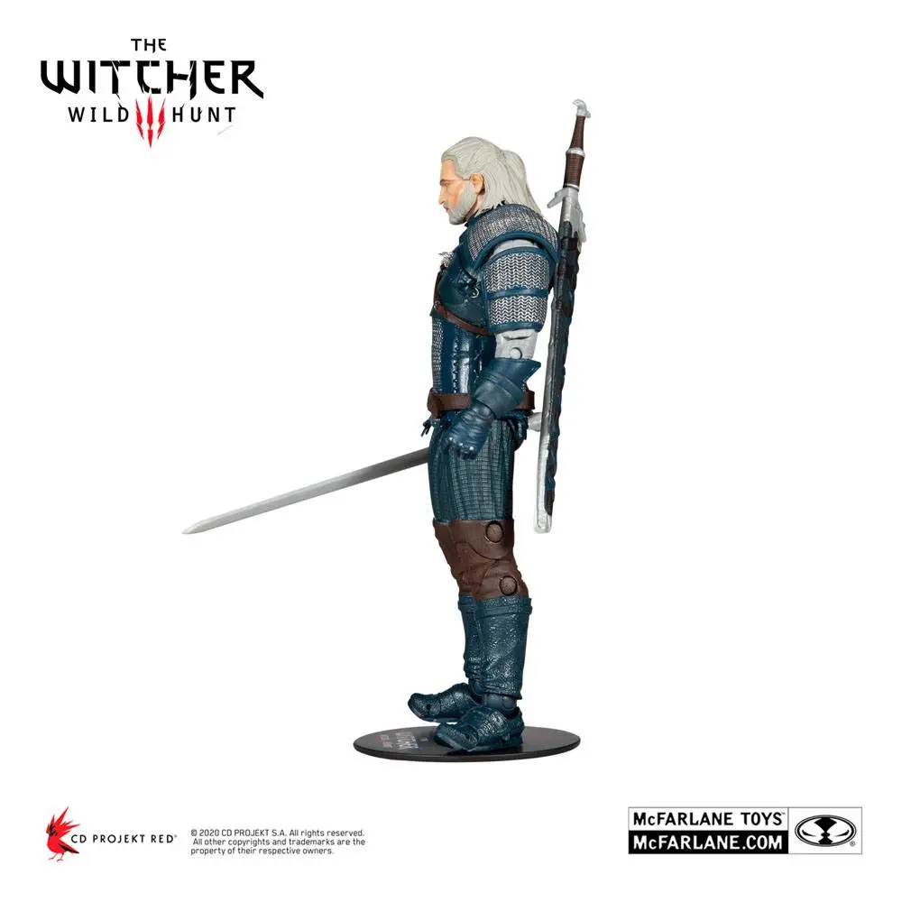 The Witcher Action Figure Geralt of Rivia (Viper Armor: Teal Dye) 18 cm product photo