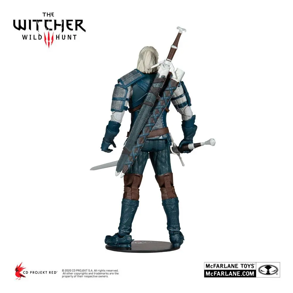 The Witcher Action Figure Geralt of Rivia (Viper Armor: Teal Dye) 18 cm product photo