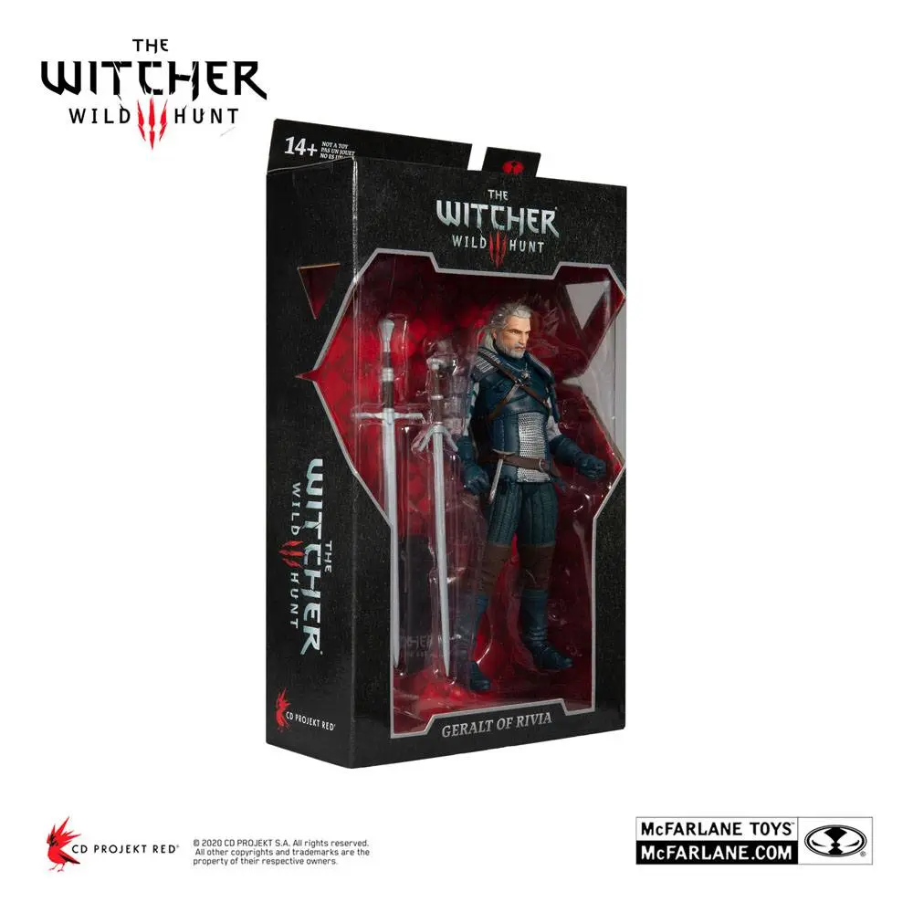 The Witcher Action Figure Geralt of Rivia (Viper Armor: Teal Dye) 18 cm product photo
