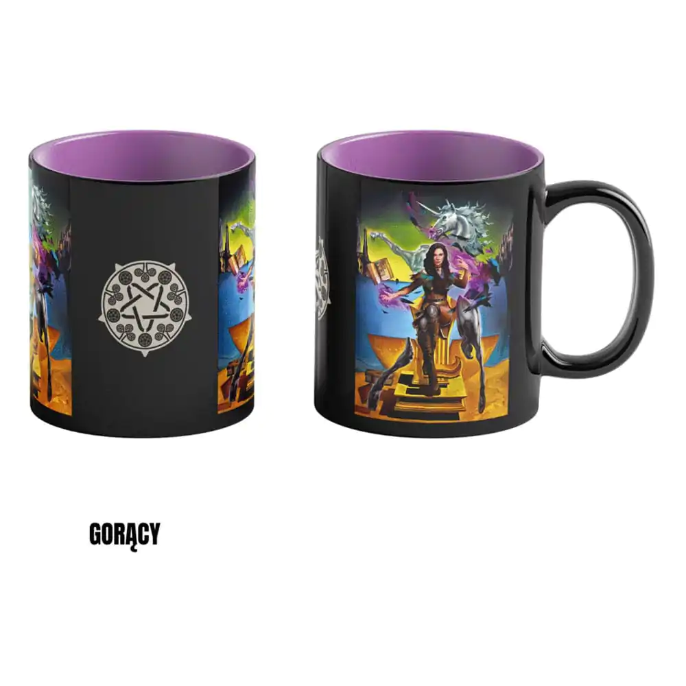 The Witcher III: Wild Hunt Game Art Chronicles Heat Change Mug Yennefer inspired by Salvador Dali 450 ml product photo