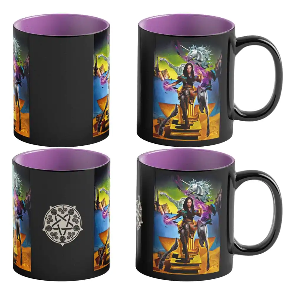 The Witcher III: Wild Hunt Game Art Chronicles Heat Change Mug Yennefer inspired by Salvador Dali 450 ml product photo