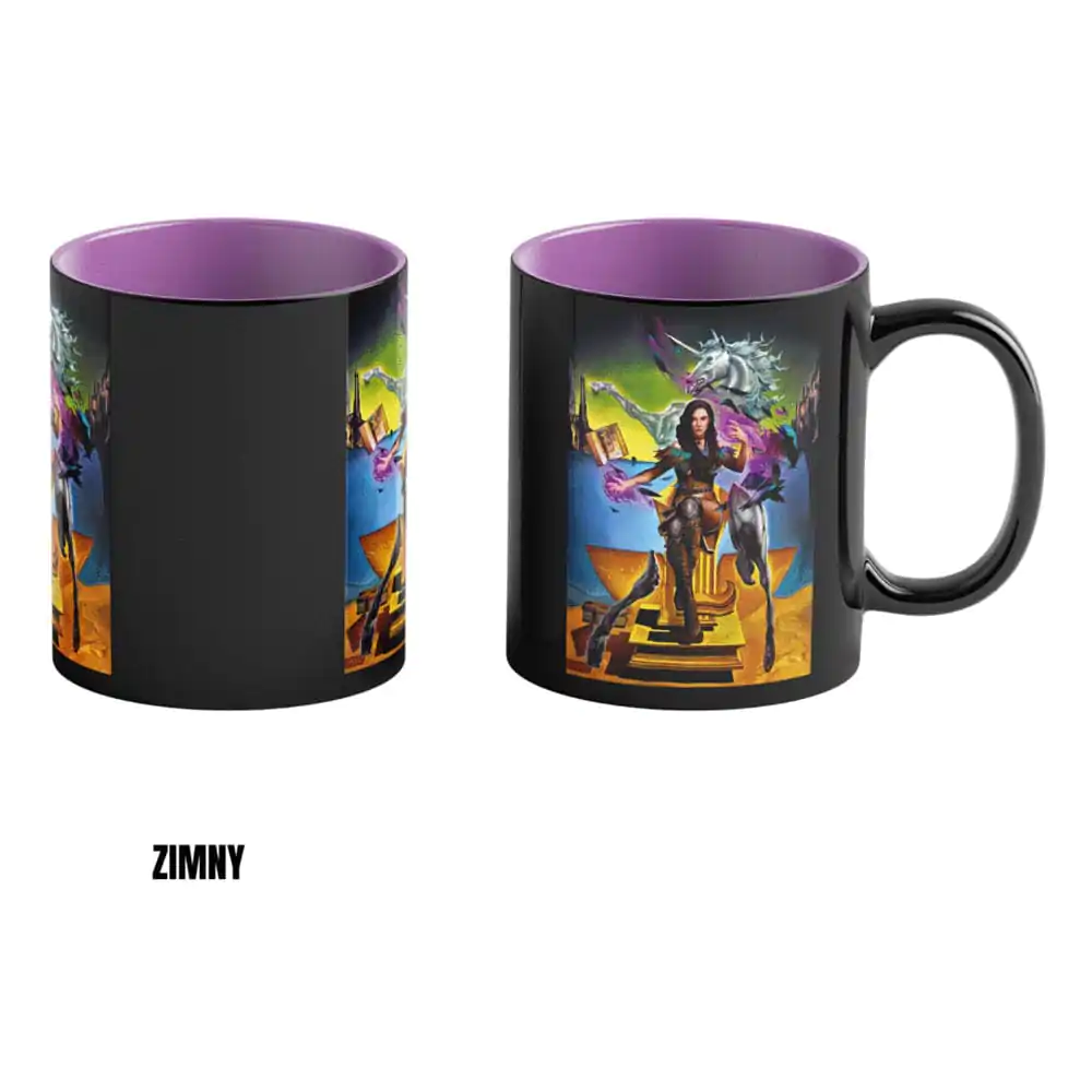 The Witcher III: Wild Hunt Game Art Chronicles Heat Change Mug Yennefer inspired by Salvador Dali 450 ml product photo