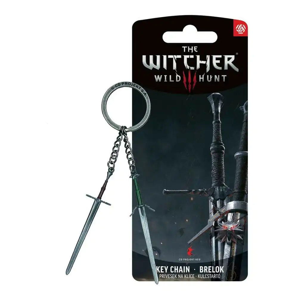 The Witcher III: Wild Hunt Keychain Geralt Two Swords product photo